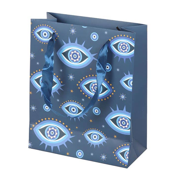 23cm Medium All Seeing Eye Print Gift Bag