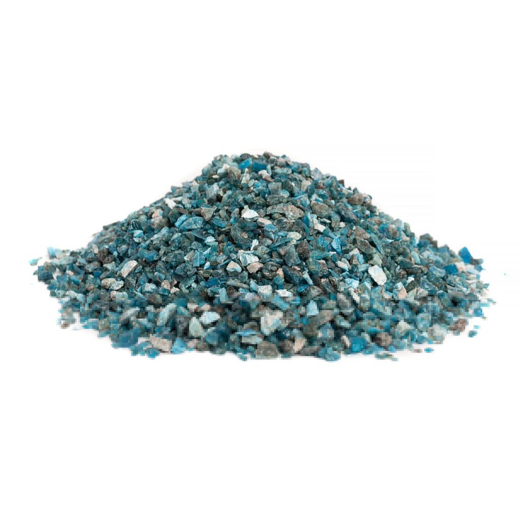 Rough Blue Apatite Crystal Mini Chips - Crystal Points