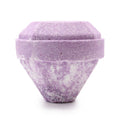 Gemstone Bath Bomb - White & Purple Very Berry