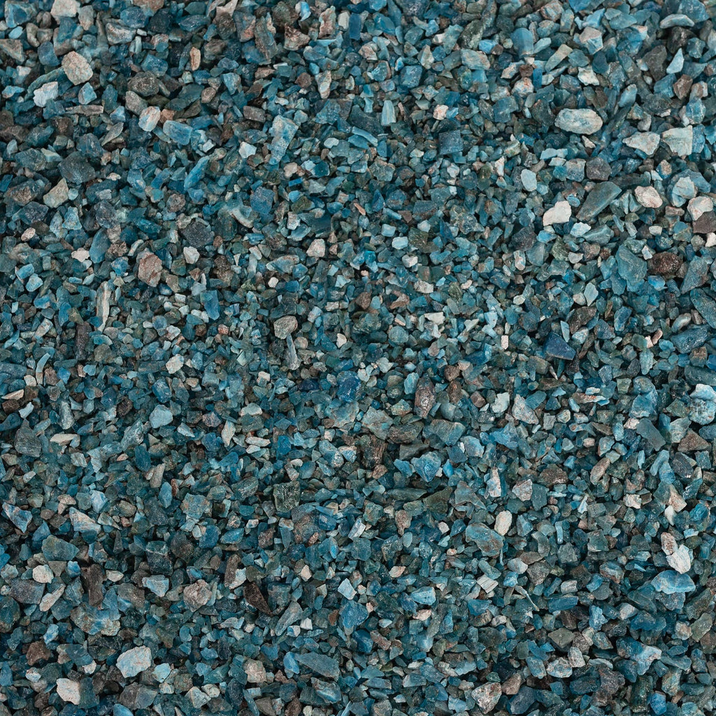 Rough Blue Apatite Crystal Mini Chips - Crystal Points