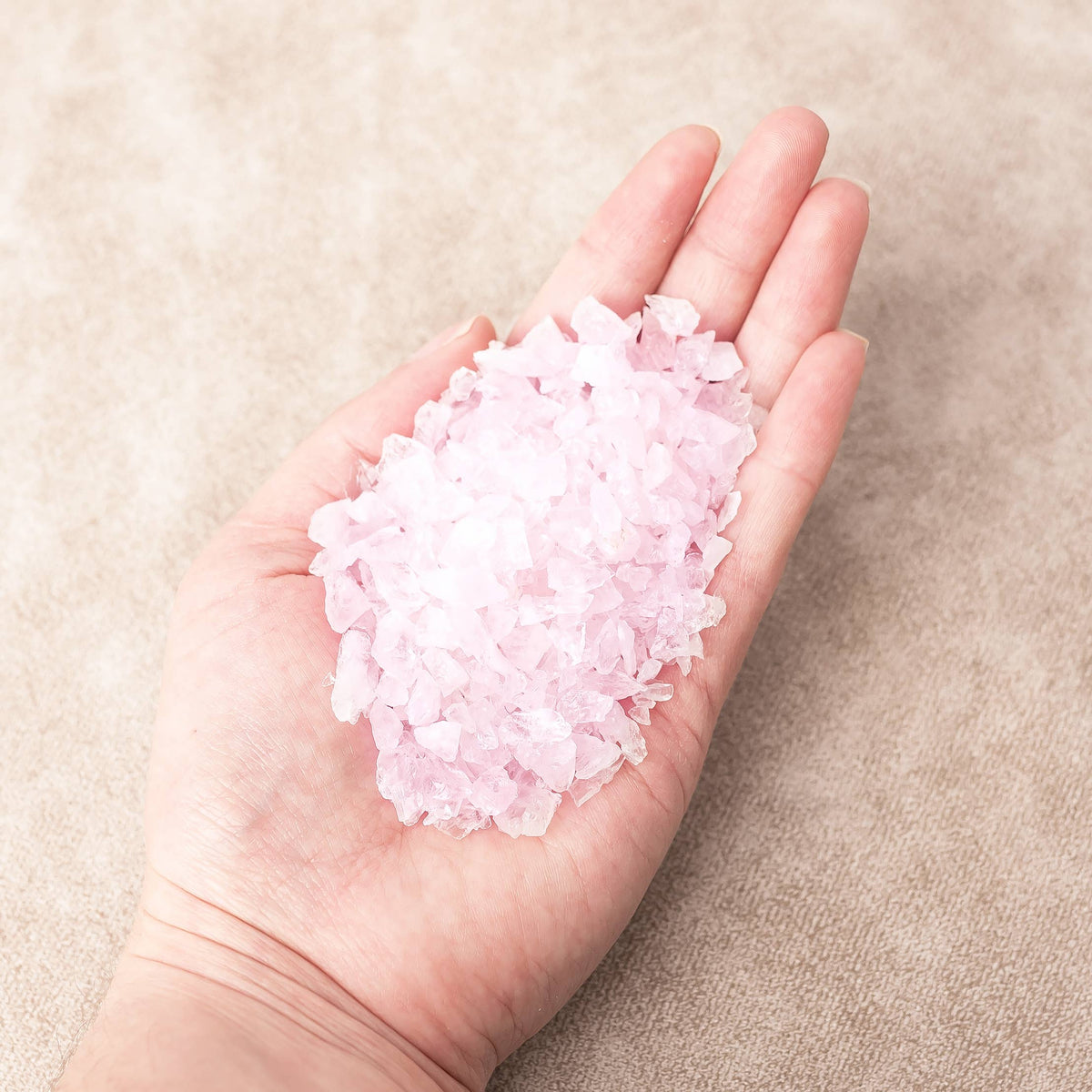 Rough Rose Quartz Crystal Mini Chips - Crystal Points