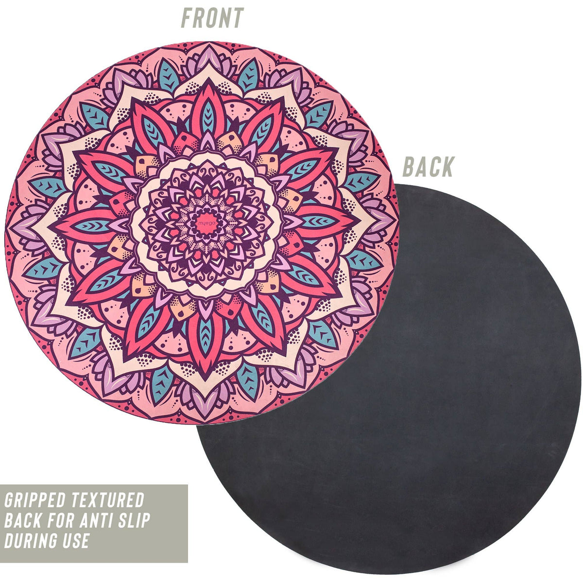 Round Yoga Mat 139cm Diameter
