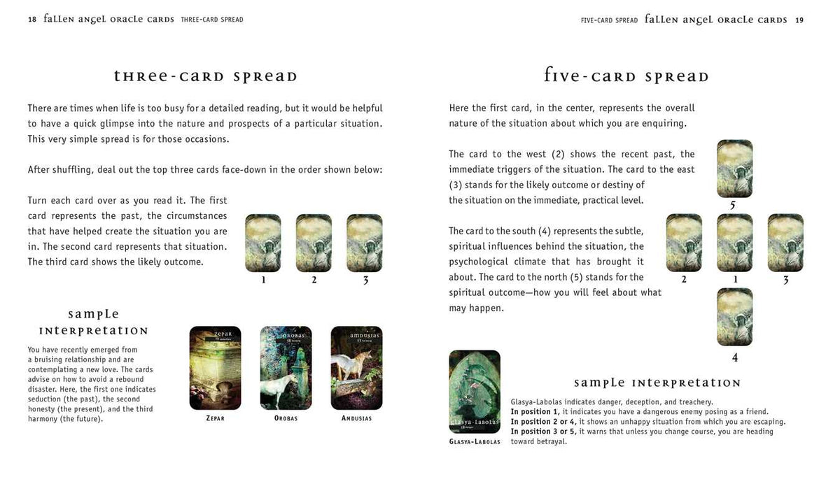 Fallen Angel Oracle Cards by Nigel Suckling