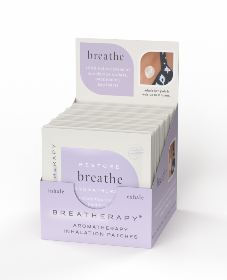BREATHE Congestion Aroma Patch for aromatherapy