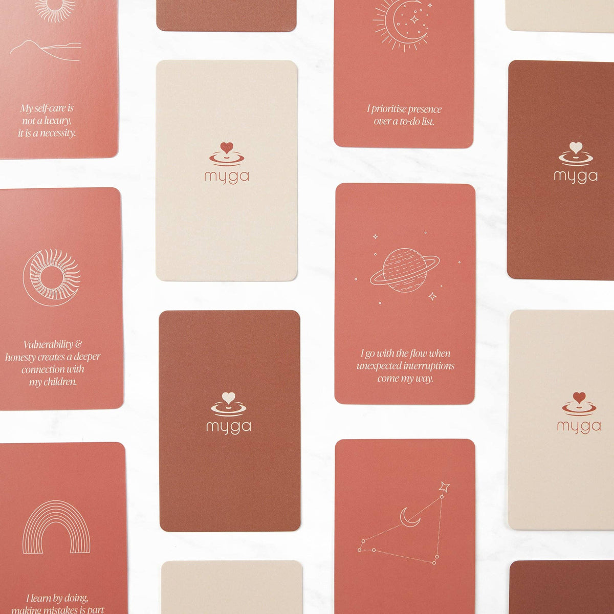 Myga Motherhood Affirmation Cards