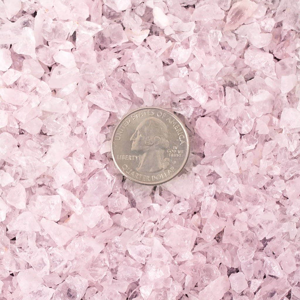 Rough Rose Quartz Crystal Mini Chips - Crystal Points