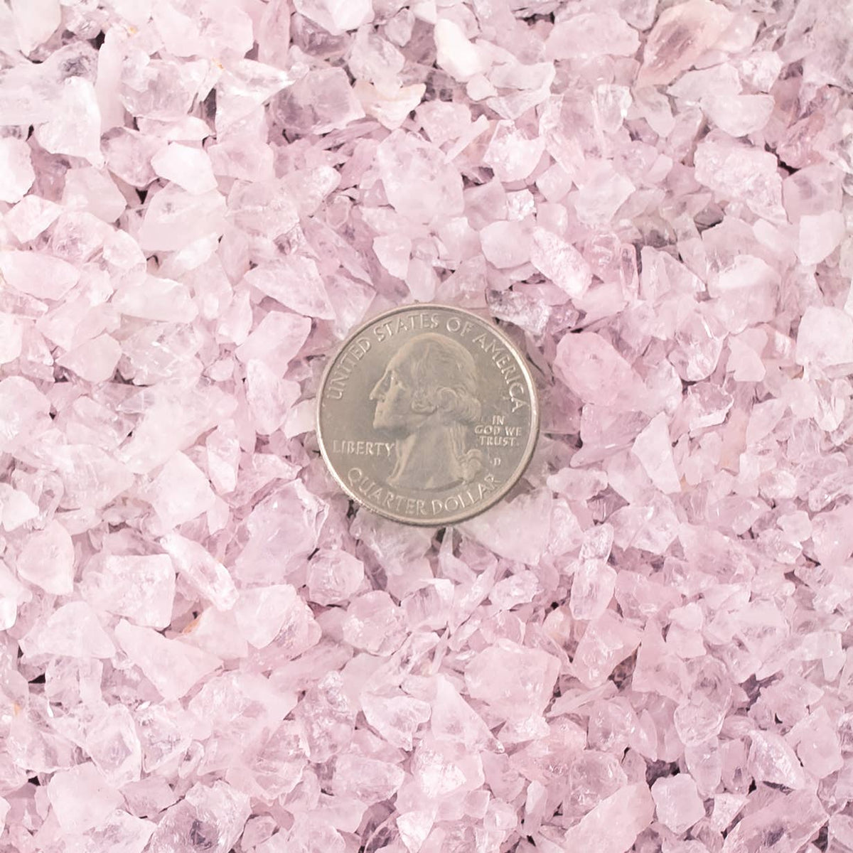 Rough Rose Quartz Crystal Mini Chips - Crystal Points