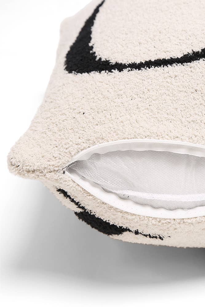Letterform Design Cushion Cover