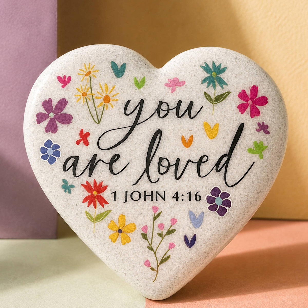 Stone Heart Floral You Are Love