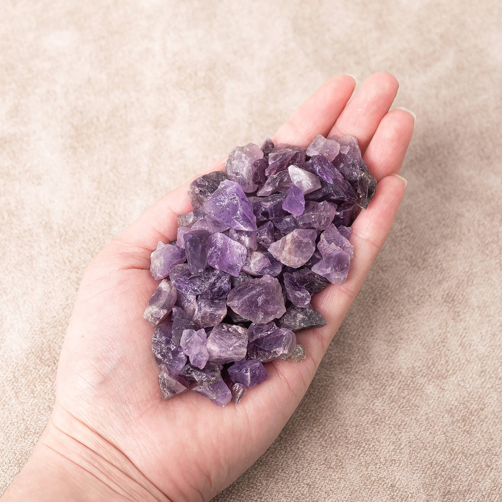 Rough Amethyst Crystal Mini Chips - Crystal Points