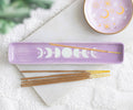 Purple Moon Phase Incense Ash Catcher