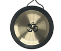 6 Inch Om Serenity Earth Gong (Curved Edge) (Black Edge)