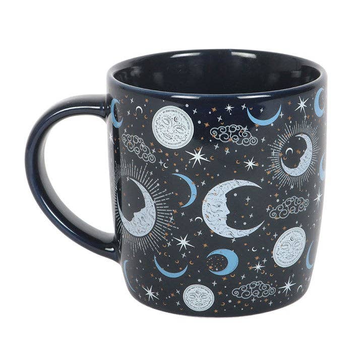 Blue Moon Print Mug