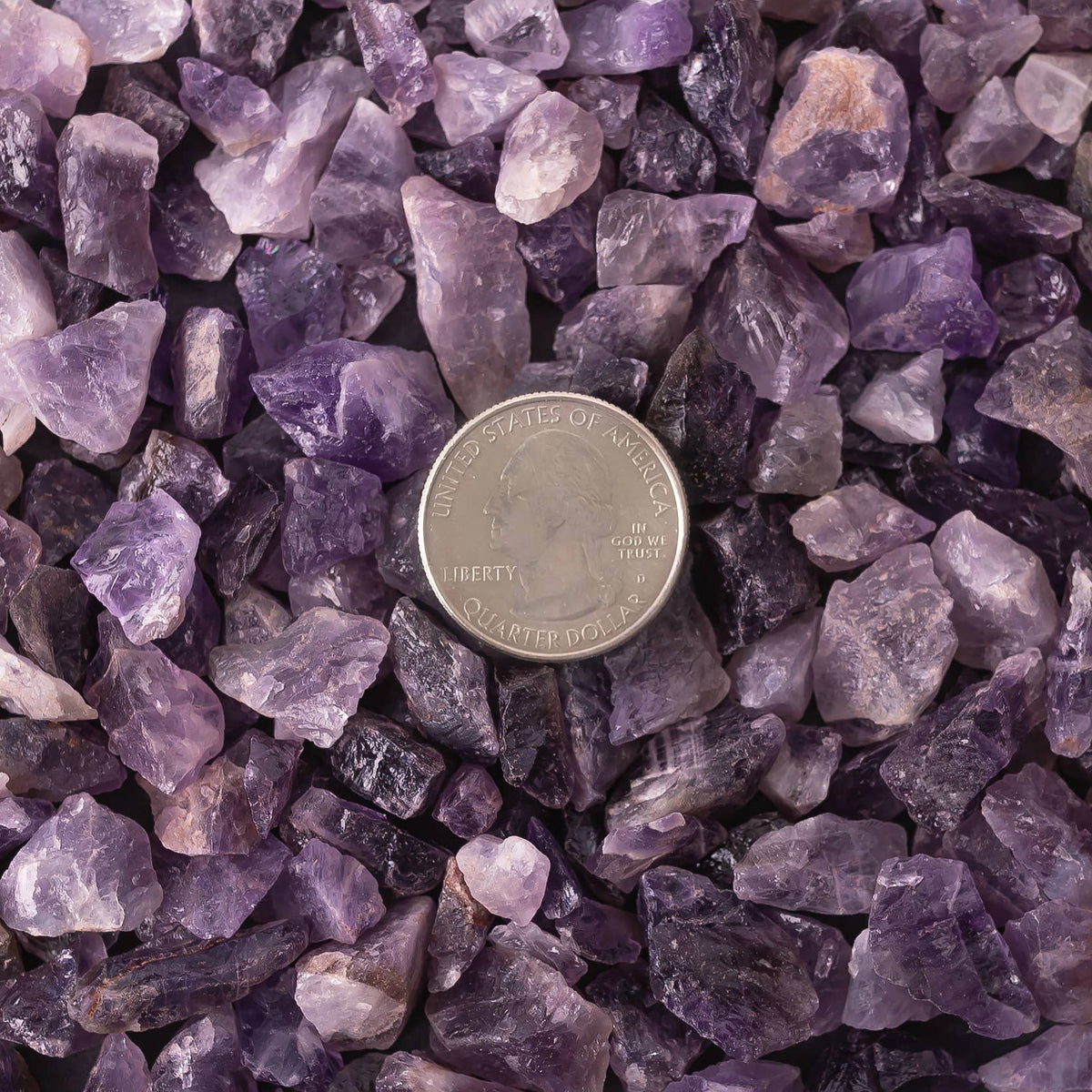 Rough Amethyst Crystal Mini Chips - Crystal Points
