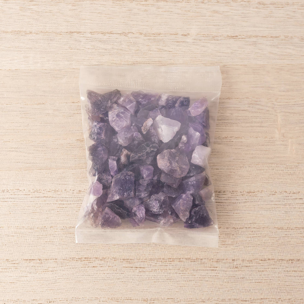 Rough Amethyst Crystal Mini Chips - Crystal Points