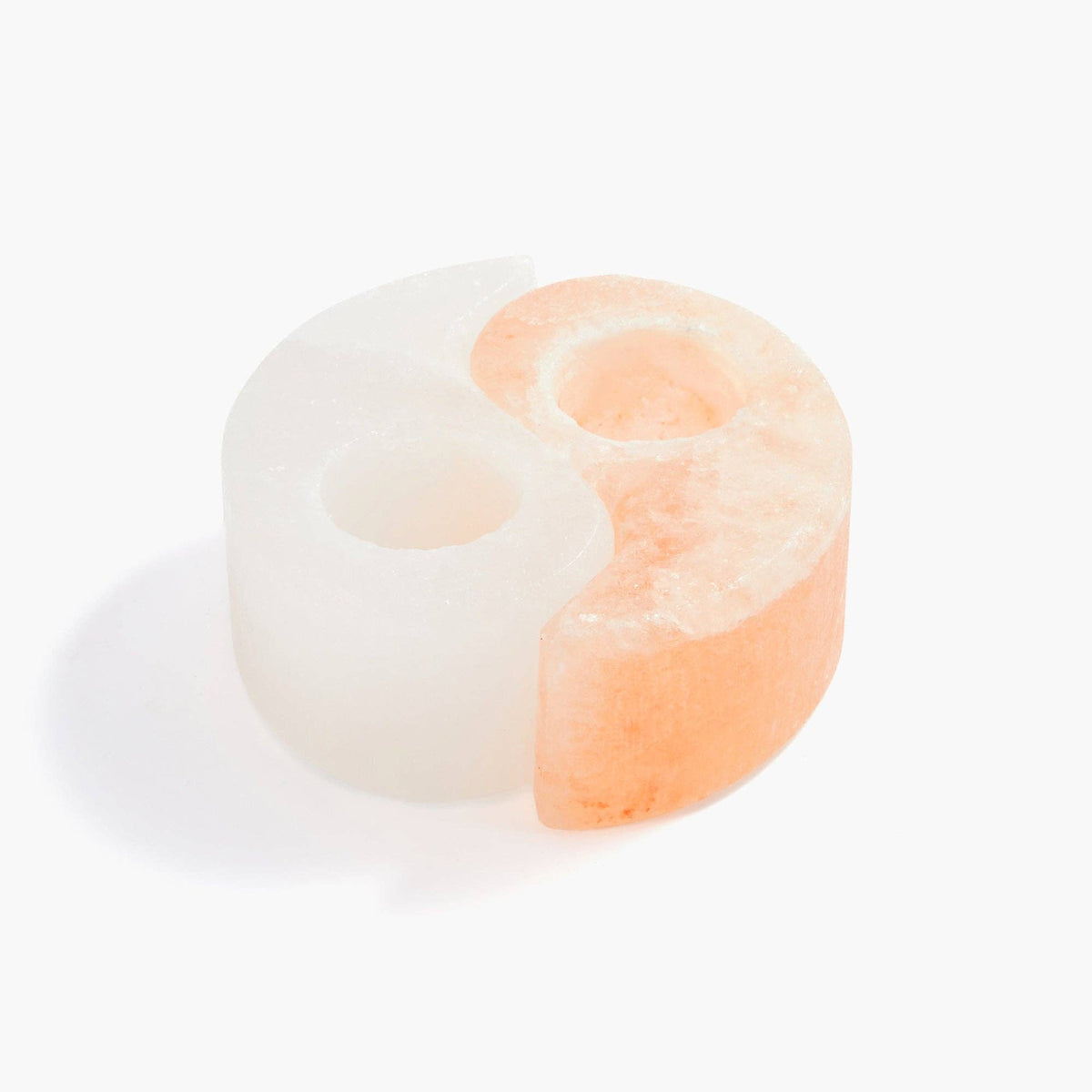 Myga Himalayan Salt Tealight Holder - Yin Yang