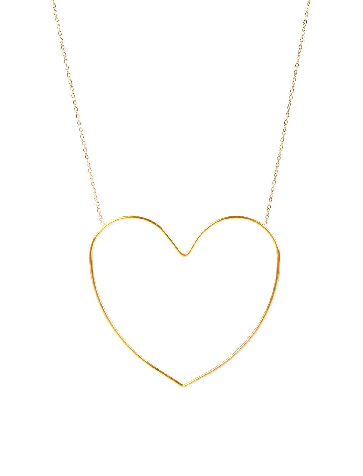 Fineline Big Heart Necklace 