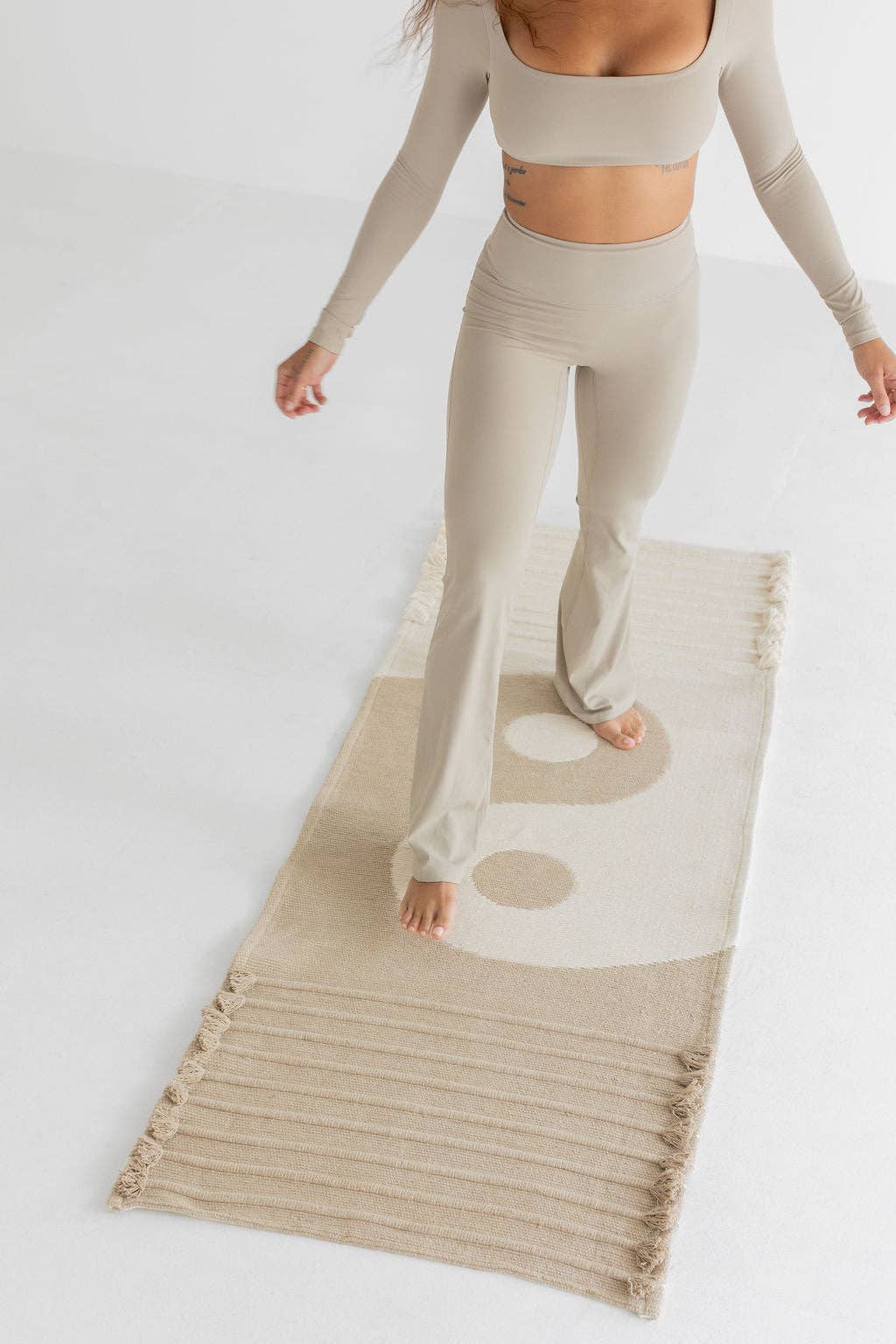 Yin-Yang Clay - Naturally Dyed Herbal Yoga Mat 7mm