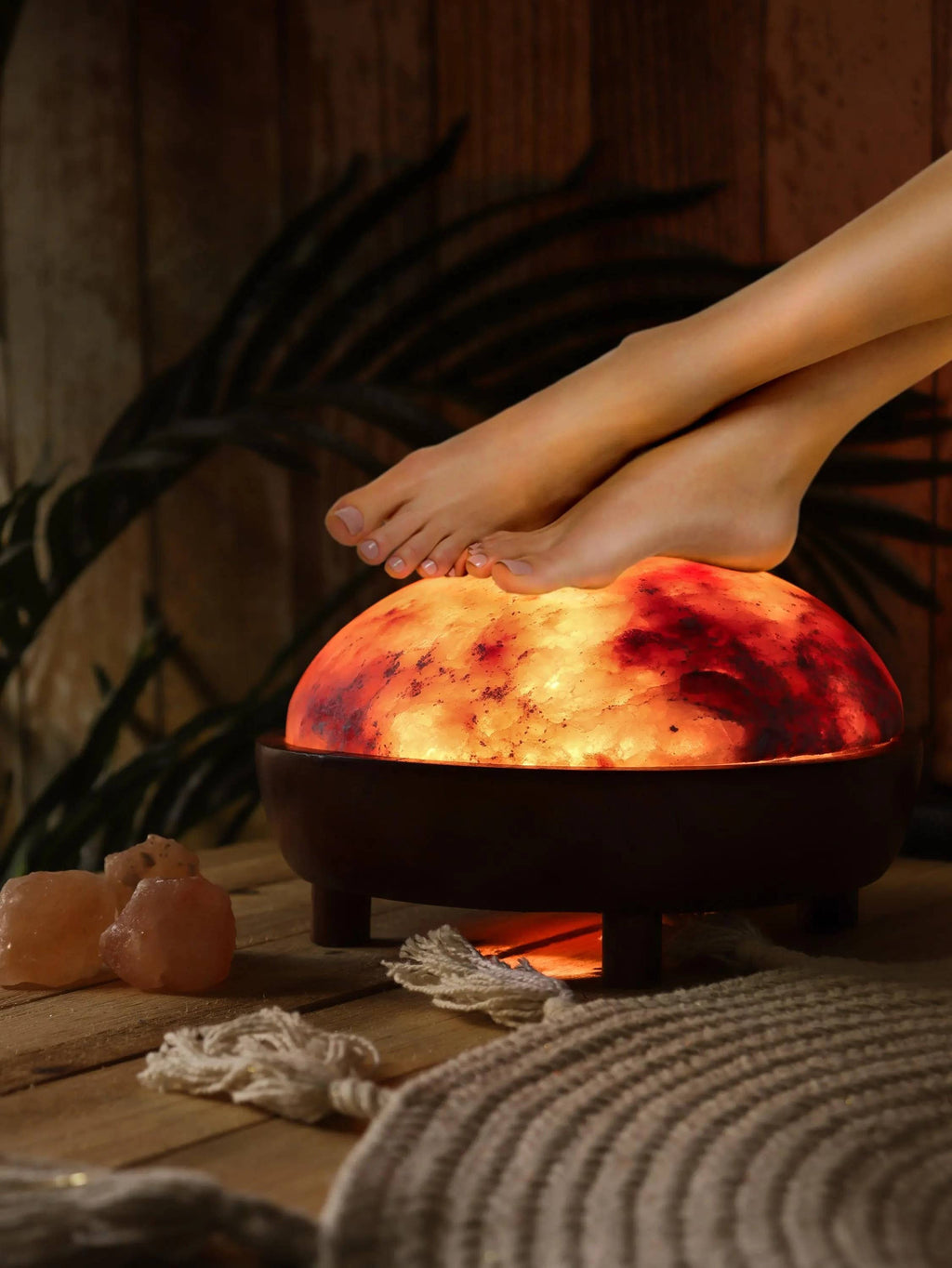 Himalayan Salt Hand & Foot Detox Lamp