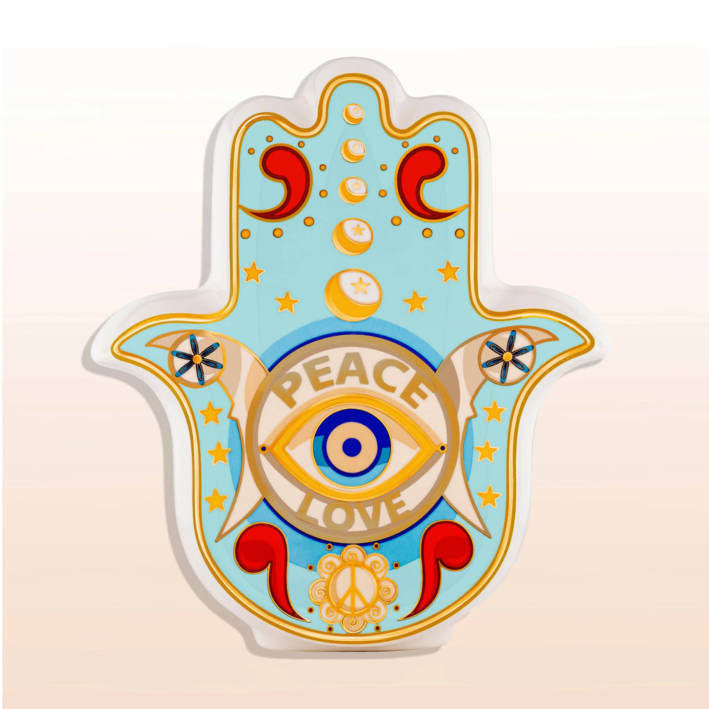 Peace & Love - Hamsa Statue
