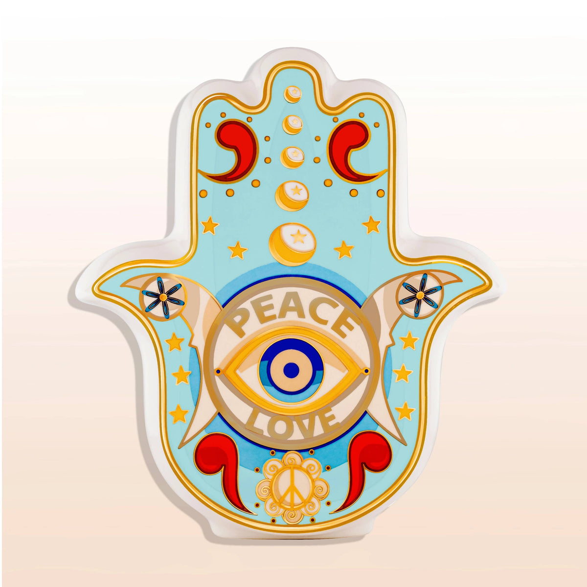 Peace & Love - Hamsa Statue