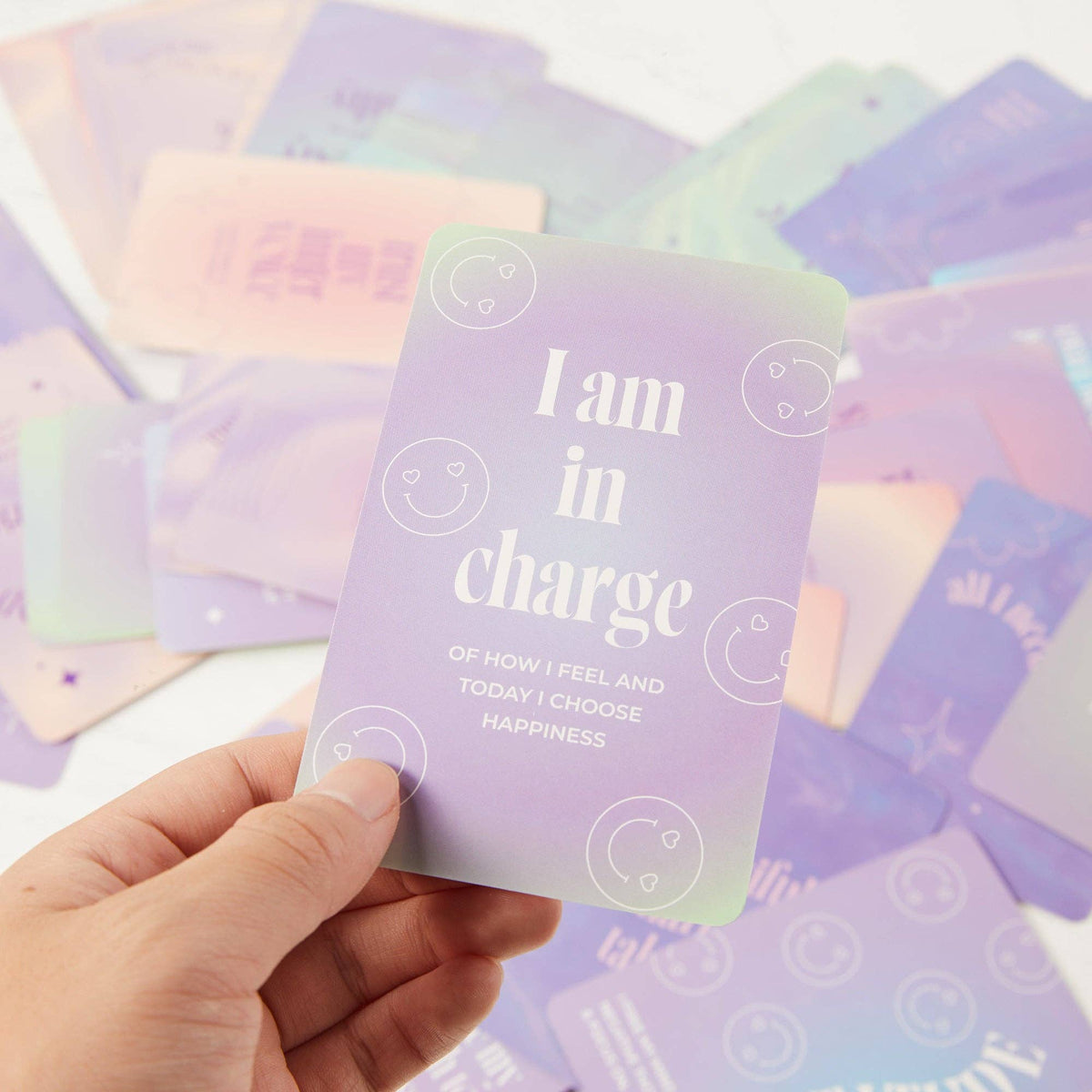 Myga Teenager Affirmation Cards – 60 Positive Mindset Cards for Teens