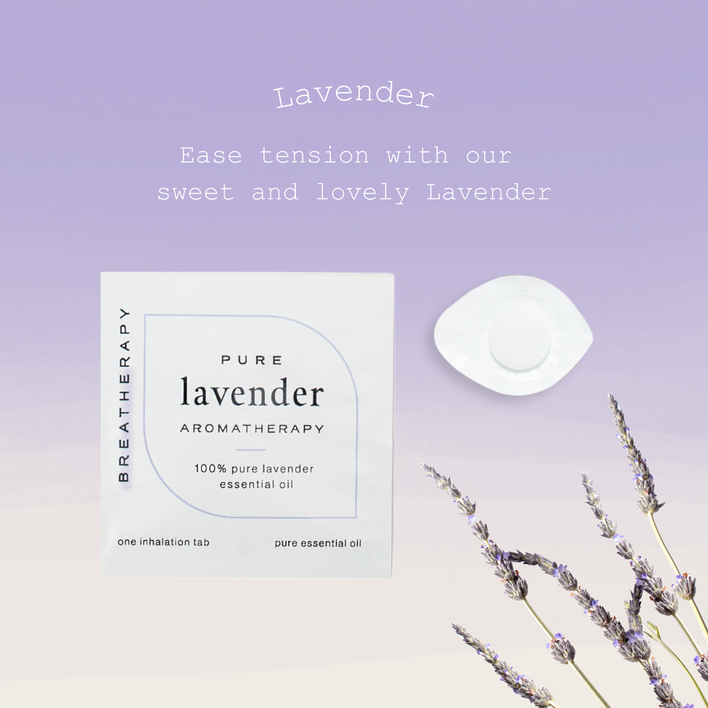 LAVENDER Relaxing Aroma Patches for aromatherapy