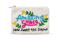 Ladies Fully Beaded AMAZING GRACE THEMED Coin Purse